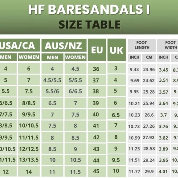 Hike Barefoot Baresandals Size EU 42 W11/11.5 - Picture 7 of 7